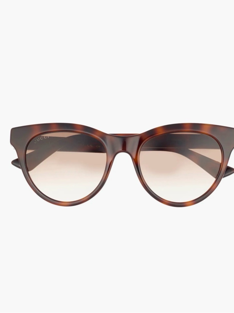 Gucci 53MM  Cat-Eye Women's Sunglasses - Brown